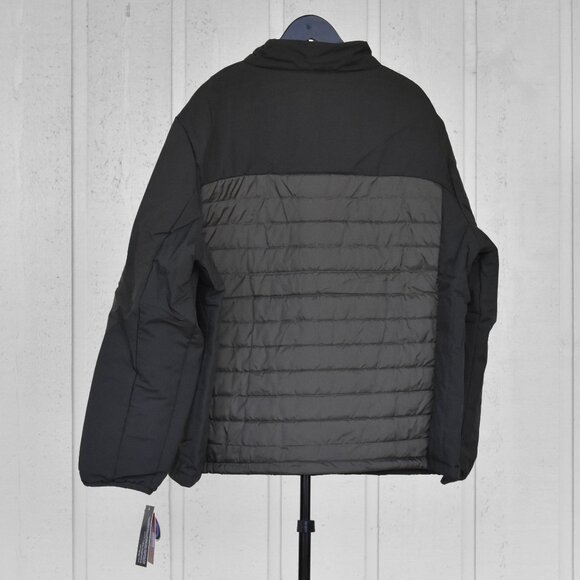 London Fog Ridgewood Mix Media Midweight Jacket Olive Size XXL NEW - Picture 4 of 11